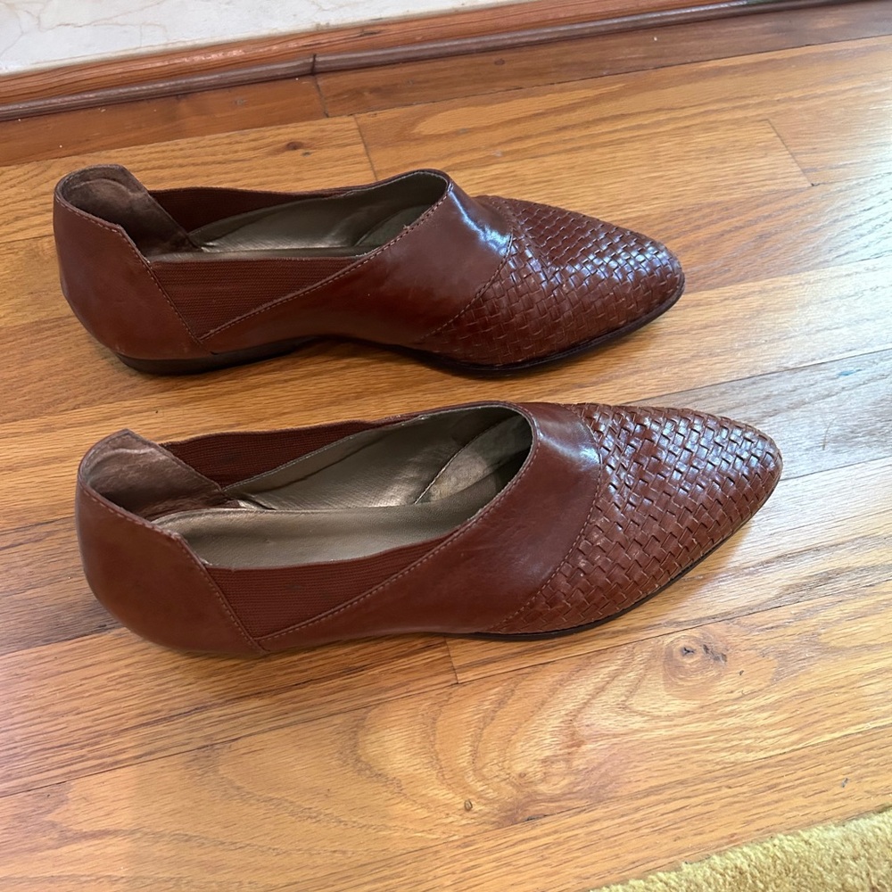 Westie leather shoes